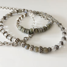 Load image into Gallery viewer, Labradorite and Silver