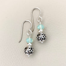 Load image into Gallery viewer, Silver and Swarovski