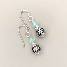 Load image into Gallery viewer, Silver and Swarovski