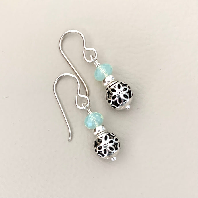 Silver and Swarovski