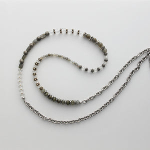 Labradorite and Silver
